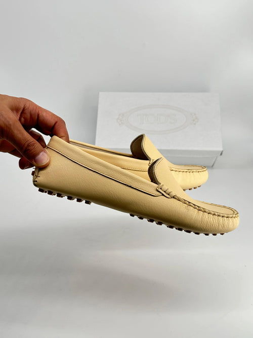 Mocassin Femme en Cuir Véritable